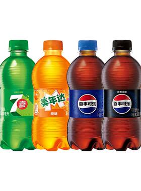 百事可乐300ml×6瓶12瓶经典原味无糖碳酸饮料汽水新日期包邮yb