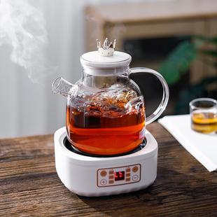 办公室 电陶炉煮茶壶烧水泡茶壶家用玻璃全自动小型花茶养生壶套装