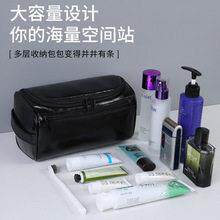 跨境大容量包包手提PU户外旅行多功能收纳洗漱包颜值防水化妆包