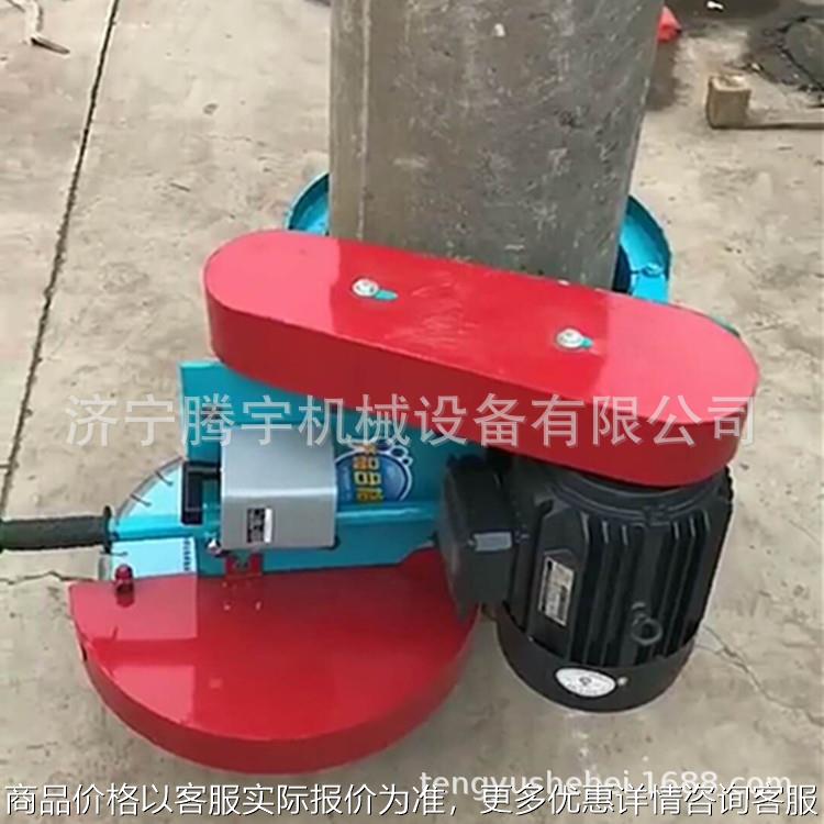 建筑施工用电动截桩机 桩机头 周转切割切桩机 400型卡箍切桩机