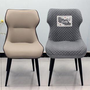 餐椅子套罩异形新款座椅套罩凳子罩保护套网红高级感家用北欧轻奢