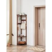 拐角衣帽架实木落地挂衣架榉木简约卧室门口立式 转角小户型置物架