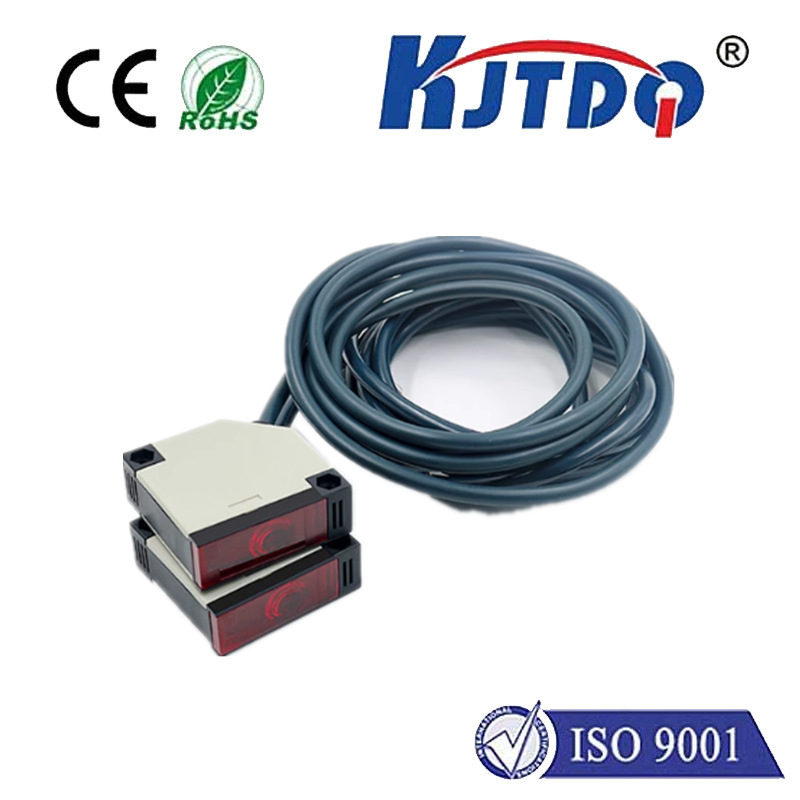 凯基特/KJTDQ 激光传感器Q50漫反射对射E3JK-5M1红外可见光电开关