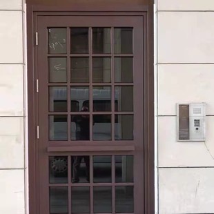 【不锈钢方管楼宇门】智能刷卡密码楼宇对讲人脸识别