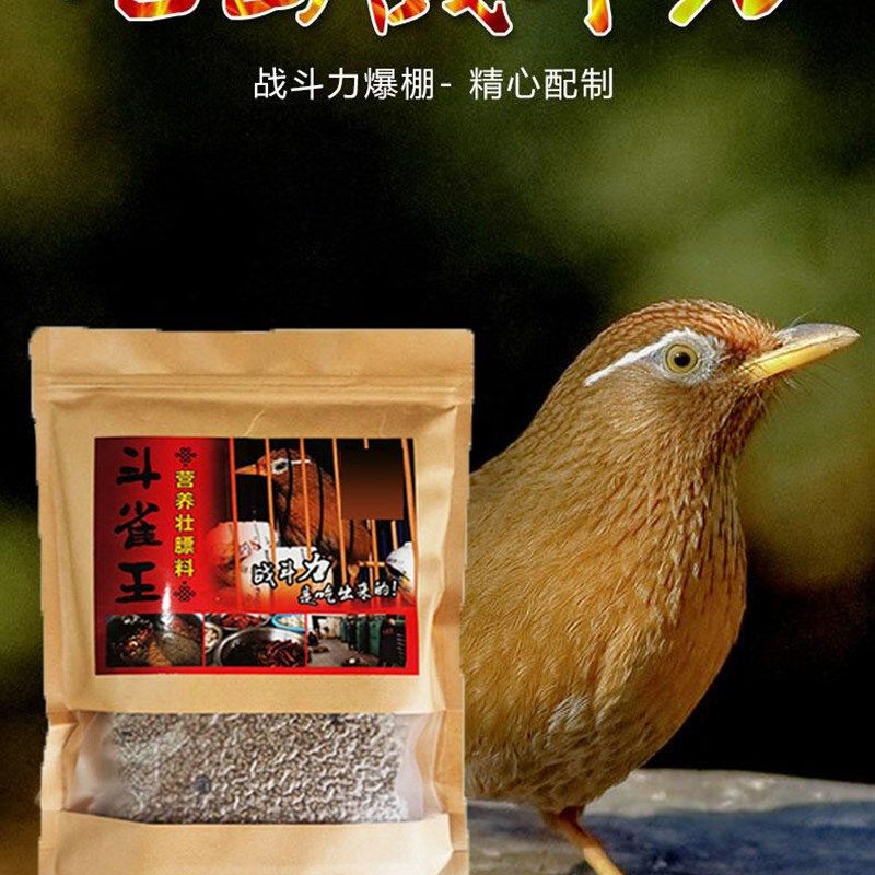 斗雀王画眉鸟食饲料手工打斗鸟料唱鸟料提性壮膘生鸟料营养粮500g,宠物/宠物食品及用品,鸟食,淘宝优惠券,粉丝福利购,淘宝优惠卷