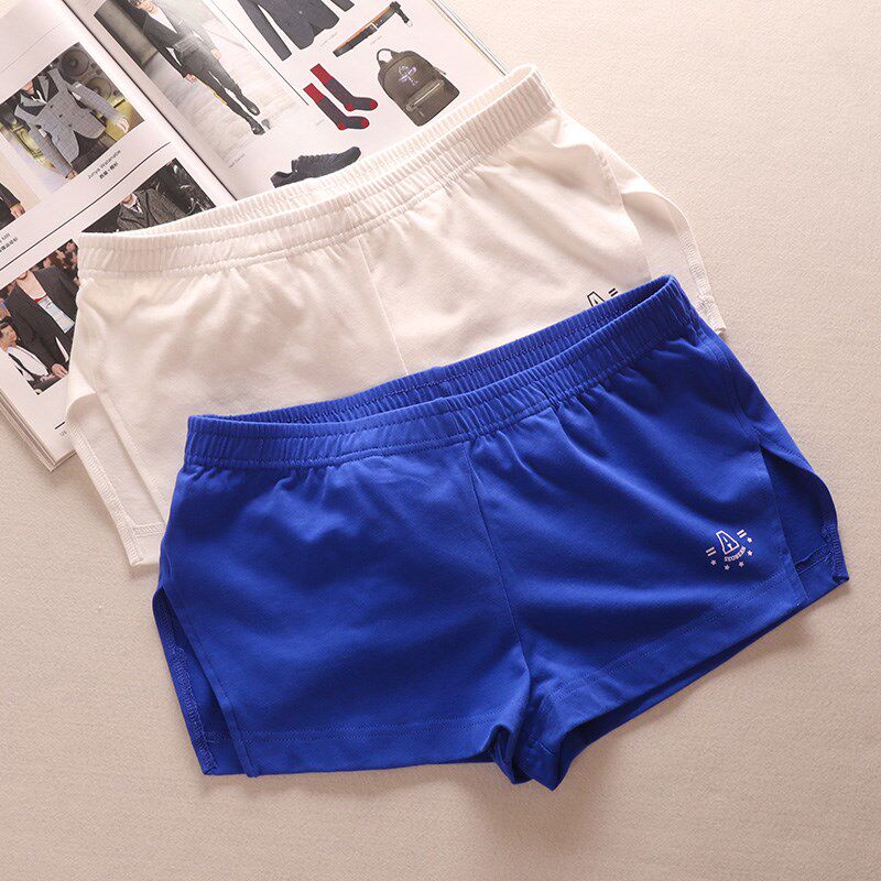 高品质纯棉高开叉男士阿罗裤全棉青年男生内裤家居裤短裤睡裤平角,女士内衣/男士内衣/家居服,男阿罗裤,淘宝优惠券,粉丝福利购,淘宝优惠卷