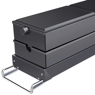 鱼缸过滤器滴流盒双层大过滤盒子培菌增氧净水过滤器塑钢底座雨淋