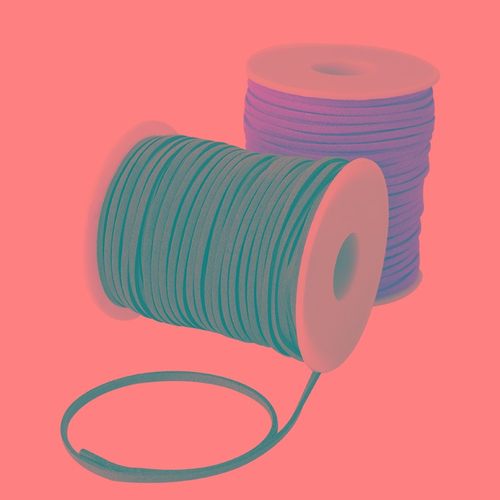 韩国绒双面绒仿皮绳手链项链绳鲜花礼盒包装丝带DIY甜品蛋糕绑带