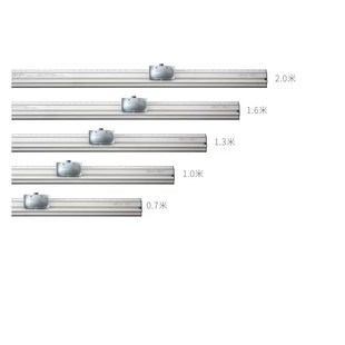 广告尺防护防滑尺带刀滑动KT板裁切尺美工尺裁切尺子直尺安全裁刀