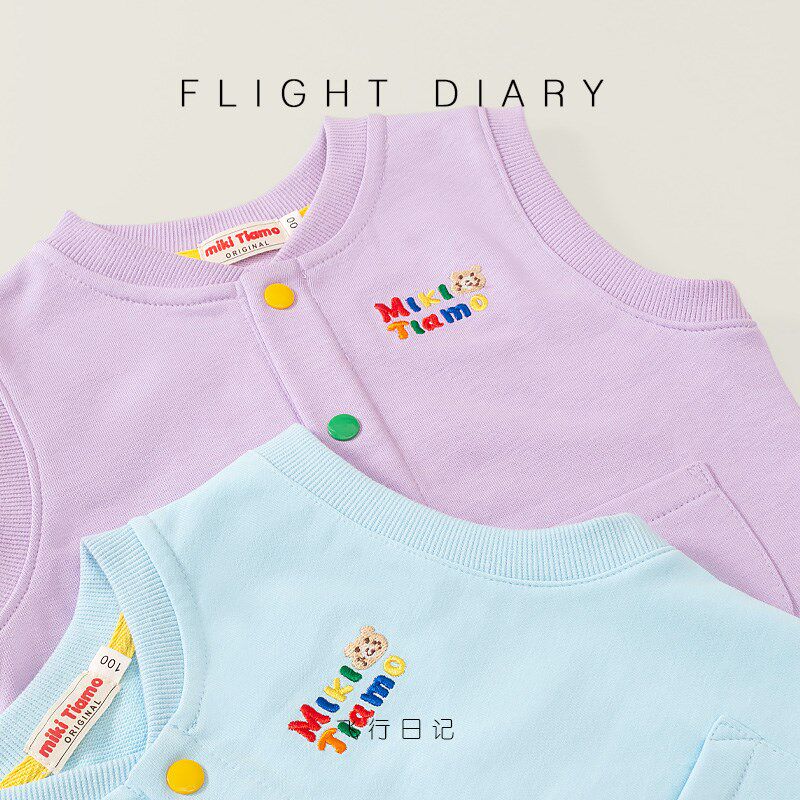 新款儿童马甲男童春秋款女童外穿背心宝宝纯棉a类幼儿园外搭上衣