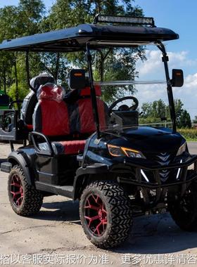 Hightop厂家直售四座高尔夫球车 出口加拿大新能源电动观光车