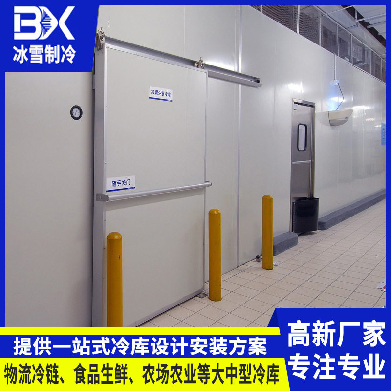 冰雪厂家大型冷库全套设备 低温粗存保鲜冷藏库 速冻库冷冻库