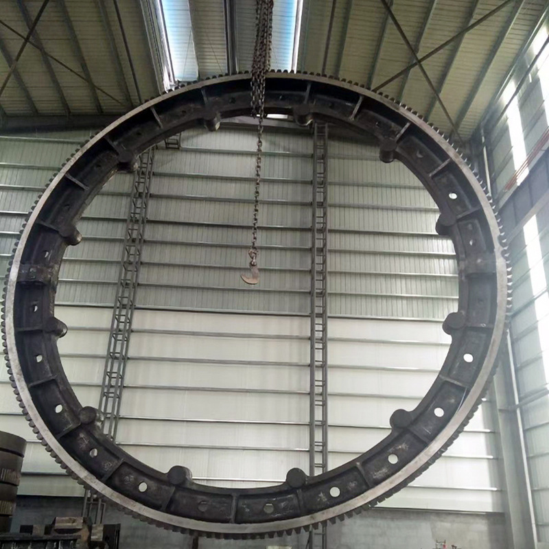 腾飞铸钢大齿轮来图铸造加工单重1-150吨大生产各种齿圈超大尺寸