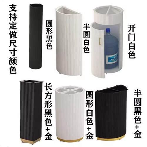 铁艺桌腿岩板茶几吧台底座金属罗马柱半圆支撑柱餐桌桌脚支架可定