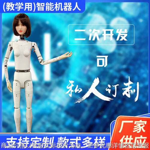 （教学用）智能人形讲解机器人人工智能助手感应模型智能型AI