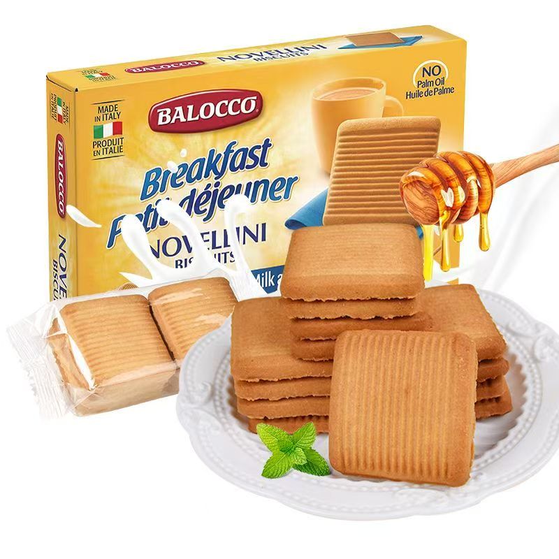意大利进口奶油蜂蜜饼干早餐零食