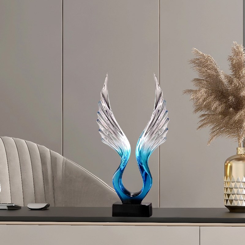 大展宏图摆件室内玄关办公室酒柜客厅电视柜轻奢装饰品创意摆设