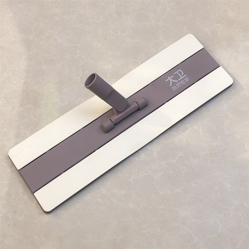 大卫拖把p7拖板布划水替换拖把湿两用配件拖把夹布底板平板盘38cm