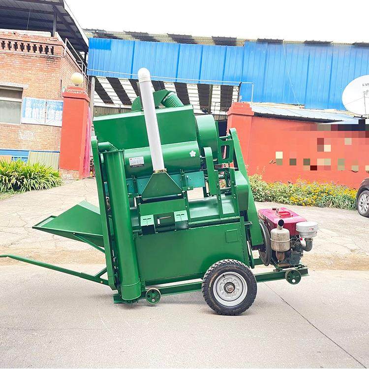 山西临汾谷子脱粒机自动装袋高粱脱粒机15马力柴油机带立式双管脱,五金/工具,脱粒机,淘宝优惠券,粉丝福利购,淘宝优惠卷