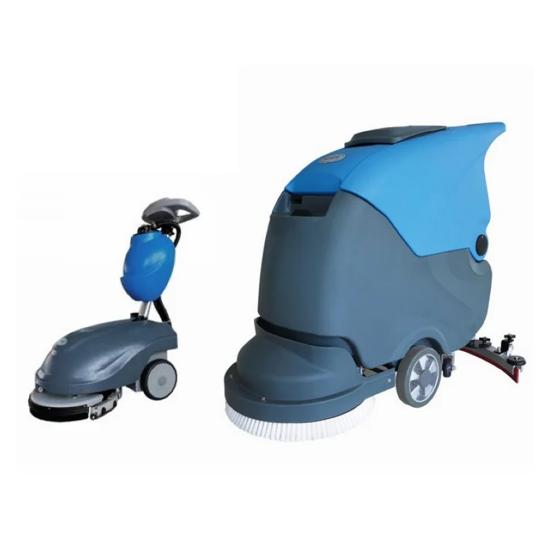 直销 家用手推式电动洗地机 手推自走式洗地机 超洁亮自动洗地机