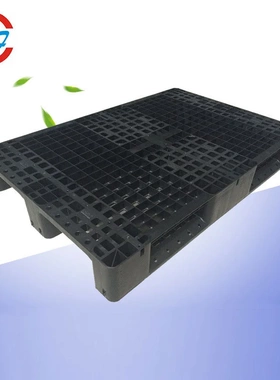 厂家销售 黑色防静电卡板 九脚 川字 田字防静电塑料托盘1208