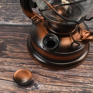 手提复古马灯煤油灯饭店餐馆摆件户外照明露营帐篷灯装饰摆设道具