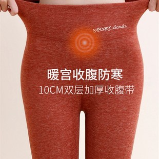 衬裤 紧身发热线裤 蚕丝羊毛裤 冬季 德绒秋裤 保暖裤 女内穿高腰打底裤