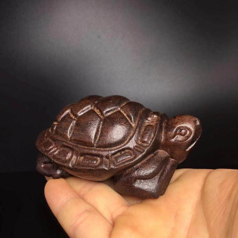 越南沉香木雕乌龟手把件办公桌面文玩小摆件家居装饰实木把玩小件,家居饰品,木雕,淘宝优惠券,粉丝福利购,淘宝优惠卷