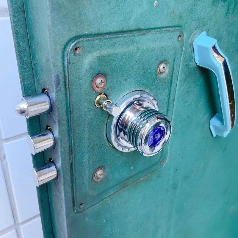 防盗门锁更换大门老式锁芯十字锁自动锁自动碰锁旋钮C级防盗门