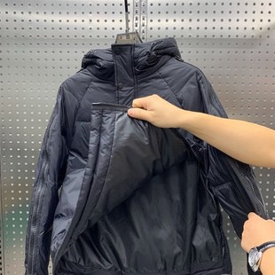 2023冬季新款羽l绒棉服韩版男士连帽休闲百搭棉衣网红套头款面包