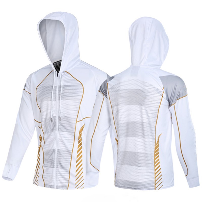钓鱼防晒服c定制印图logo文字连帽抗UV钓鱼服定制矶钓海钓路亚服图片