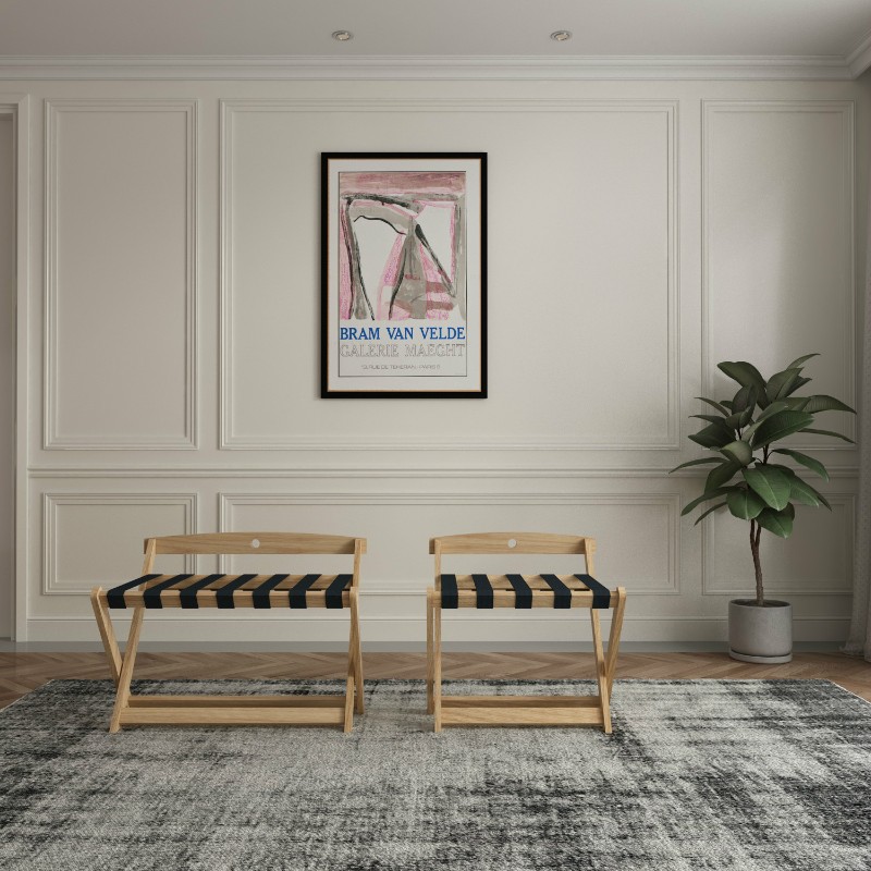 实木行李架便携酒店专用折叠架行李箱收纳置物架酒店客房家具新款