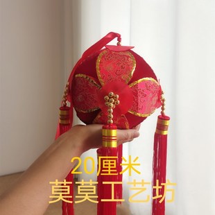 手工艺品刺绣挂件舞蹈活t动抛绣球婚庆饰品手伴礼节日用品传花球