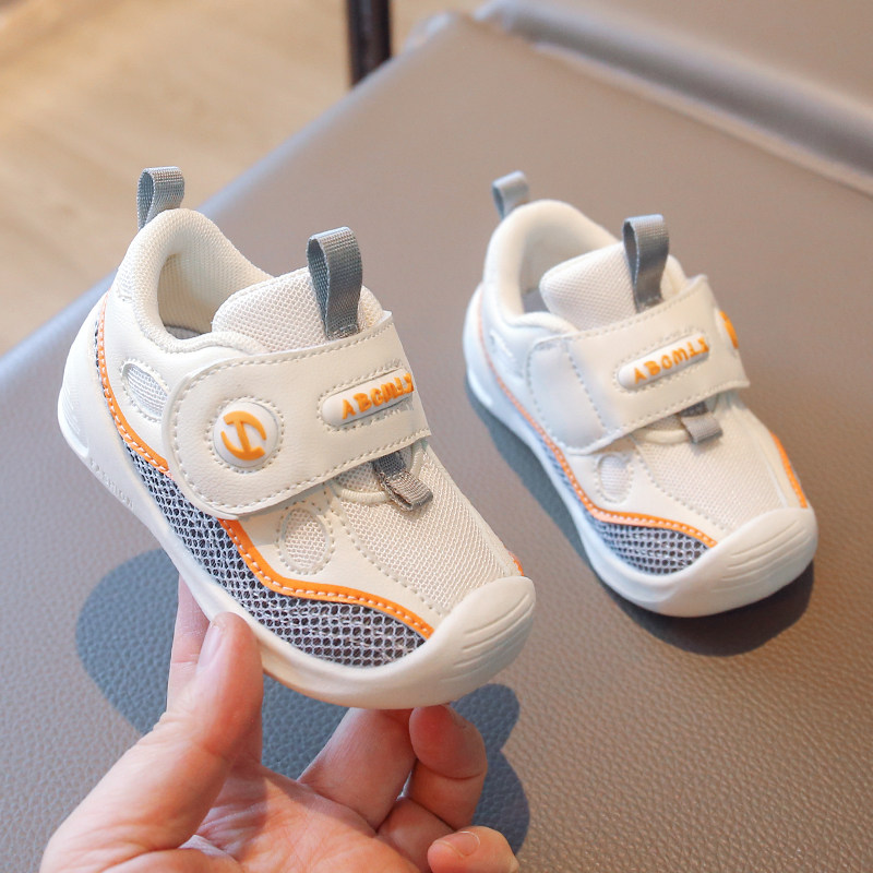 男宝宝女春季学步鞋男童0一1-3岁半春夏婴儿小白软底网面透气鞋子,童鞋/婴儿鞋/亲子鞋,学步鞋,淘宝优惠券,粉丝福利购,淘宝优惠卷