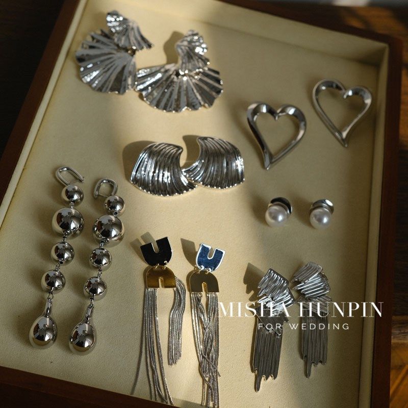 2023新款高级感奢华气质银色系流苏耳环新娘婚纱礼服旅拍晚宴耳饰,饰品/流行首饰/时尚饰品新,耳环,淘宝优惠券,粉丝福利购,淘宝优惠卷