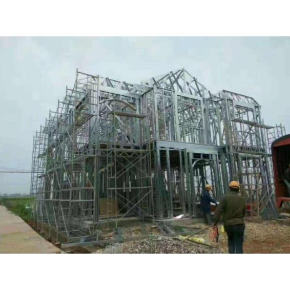 江西建元轻钢结构房屋别墅隔音隔热活动房农村钢结构房屋