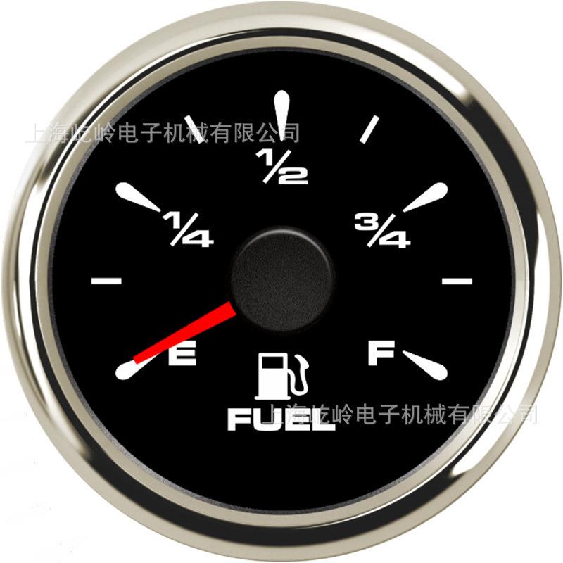 52mm汽车货车卡车快艇游艇油位表燃油表燃料表信号可调仪表