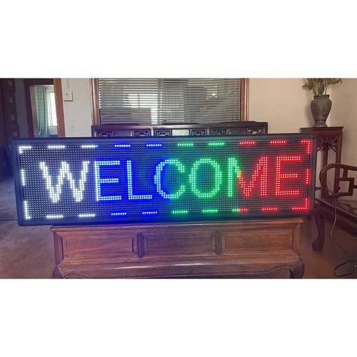 LED显示屏走字屏多种尺寸颜色滚动走字广告宣传大屏