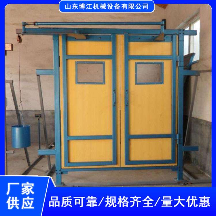 ZFM1.6*0.8矿用竹胶板风门稳定性好竹质无压行人门双向防火栅栏门