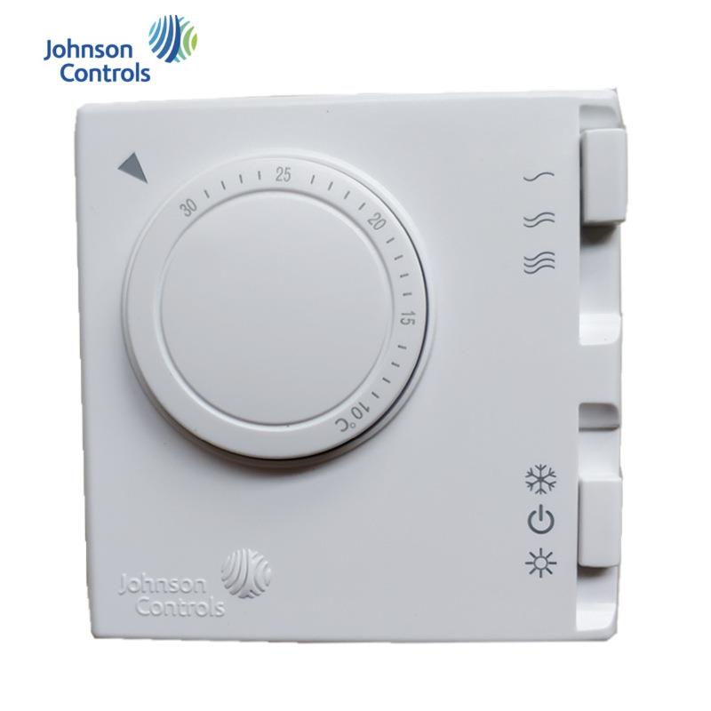 Johnson江森T125AAC-JS0风机盘管用机械拨盘式温控器开关面板