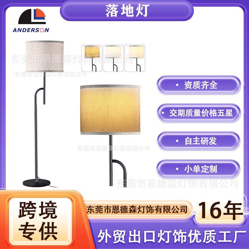 创意个性新款装饰卧室灯具欧式风书房工作室led灯客厅落地灯