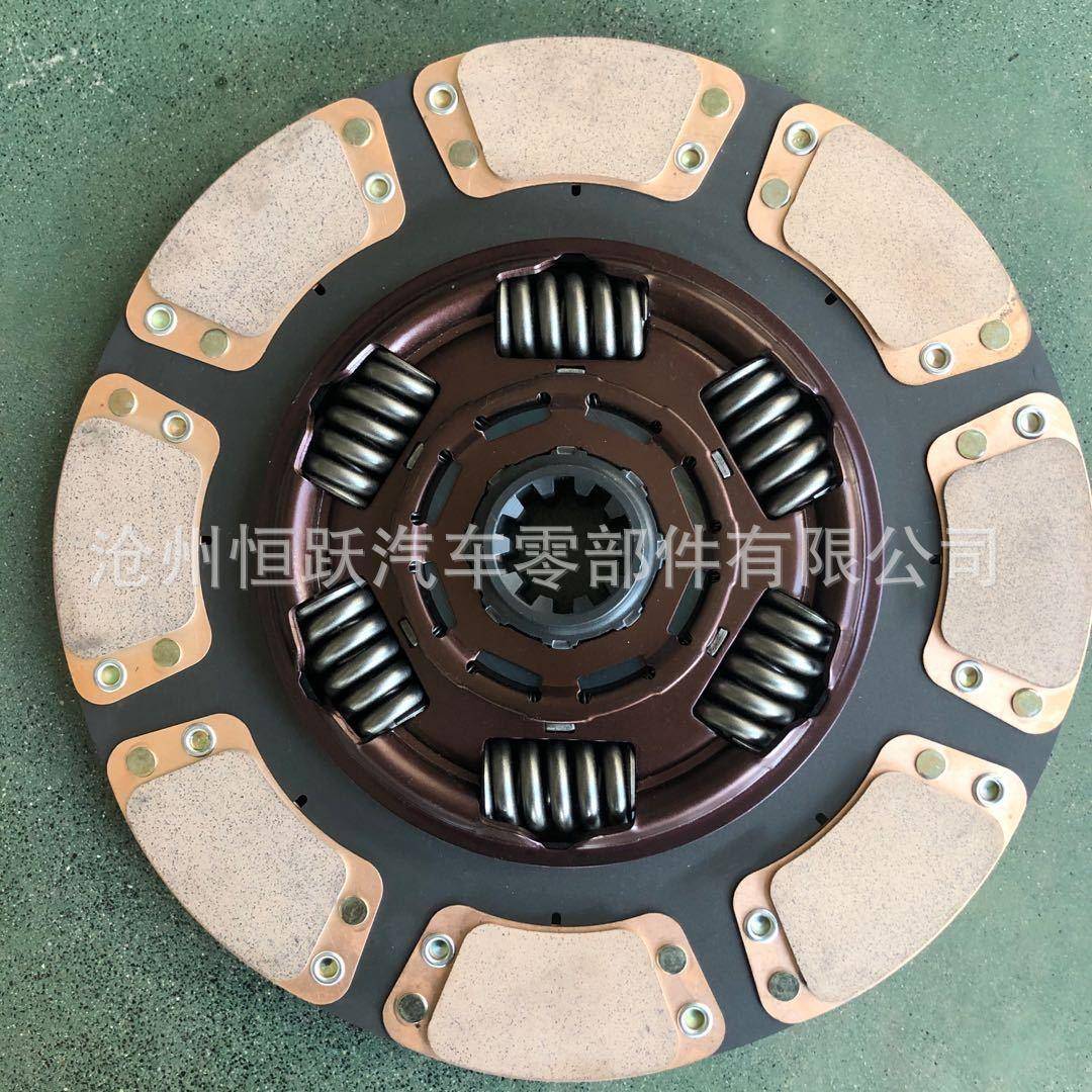 工厂供应430T7款加强型汽车离合器片矿区重载卡车大马力