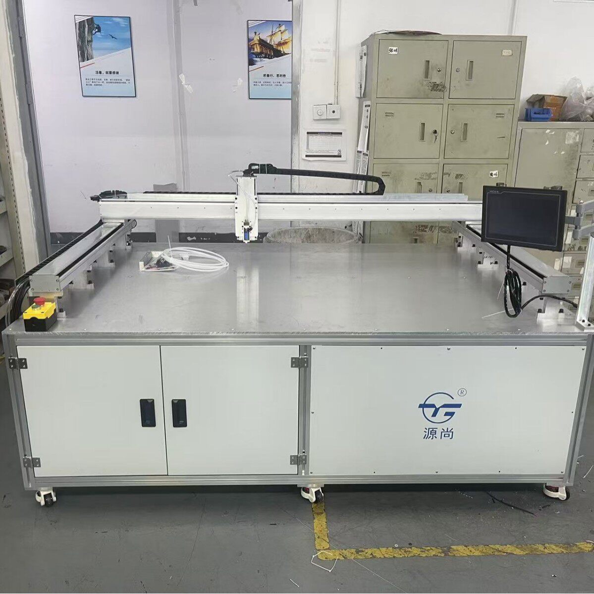液晶显示屏LED灯条汽车零部件全自动点胶机龙门式点胶涂胶机