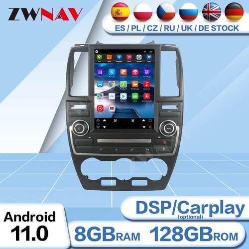 适用于安卓11路虎神行者207-15中控竖屏导航4G全网通Carplay