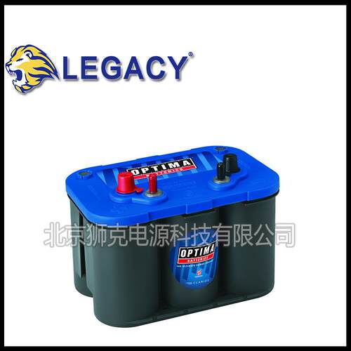 OPTIMA蓄电池D1400M奥铁马8052-188蓝顶12V75AH船舶救生艇启停