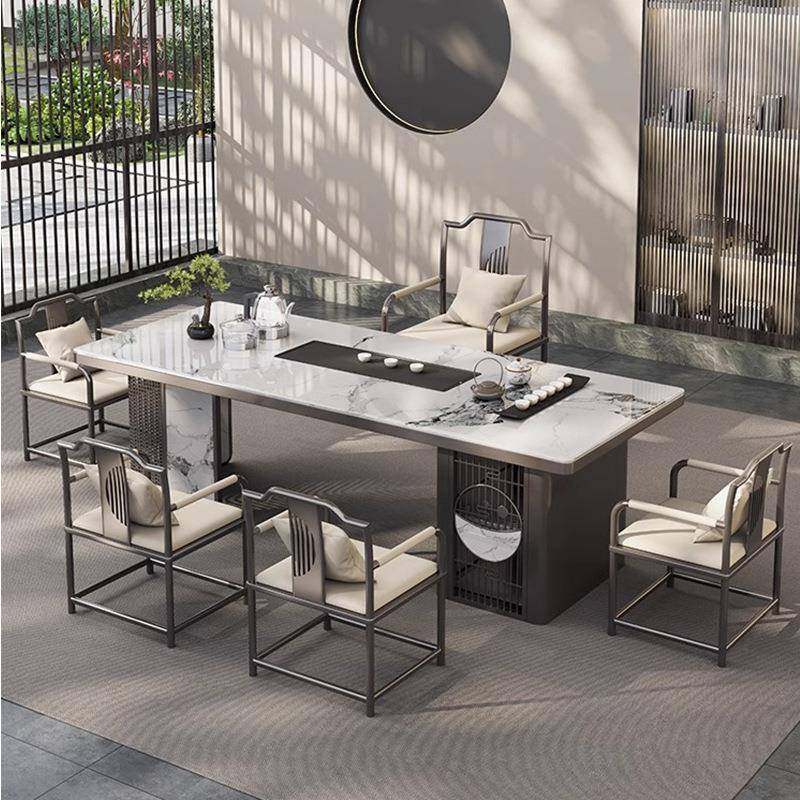 岩板茶几桌轻奢现代古典茶桌椅组合办公室别墅新中式泡茶台高级感,鲜花速递/花卉仿真/绿植园艺,割草机/草坪机,淘宝优惠券,粉丝福利购,淘宝优惠卷