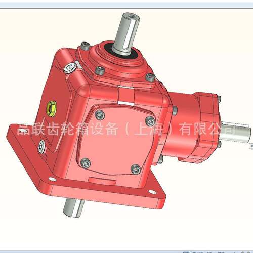 T系列齿轮箱T16-1:1-1-U-B3换向器十字转向箱变速箱斜齿轮