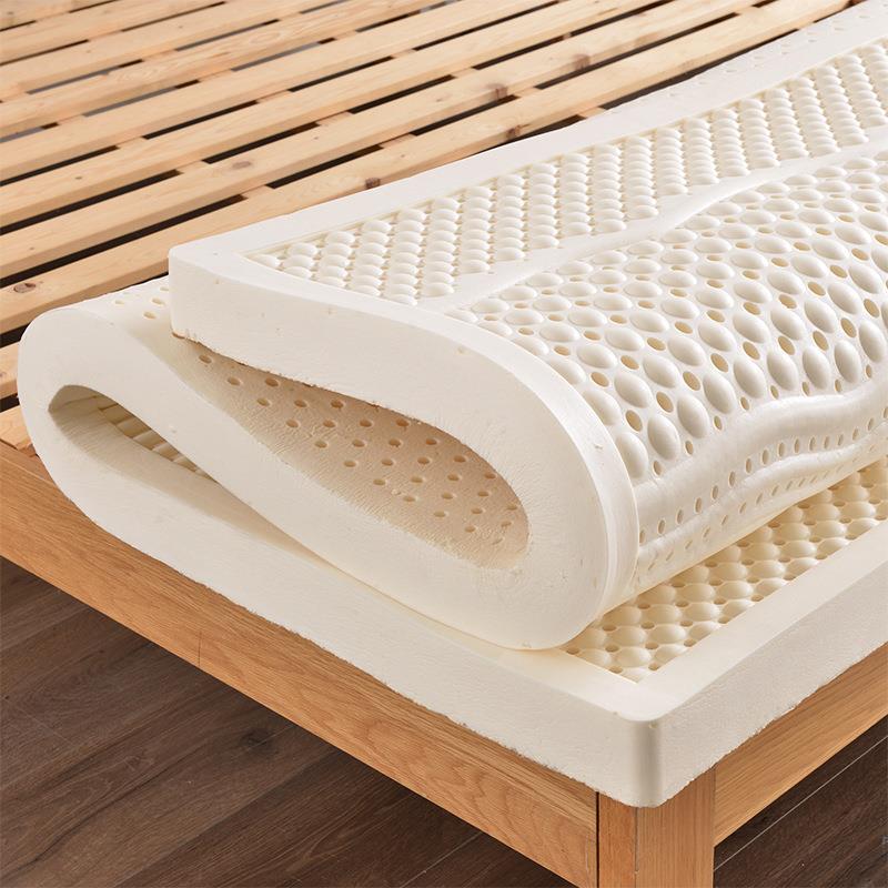 天然乳胶床垫家用1.5橡胶1.351.8m席梦思5cm薄款10cm软垫压缩