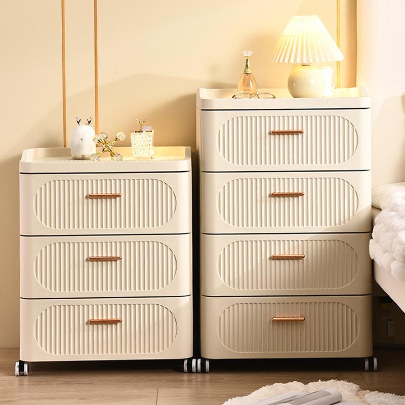 儿童床头柜小型简约现代收纳柜轻奢高级感客厅五斗柜储物柜置物架