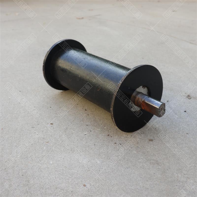 矿用绞车钢丝绳地滚轮 钢制铸钢地滚轮 实心空心铸铁地滚支架